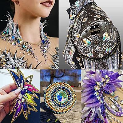 Dongzhou Sew On Rhinestones Flat Back Rhinestone with Holes for