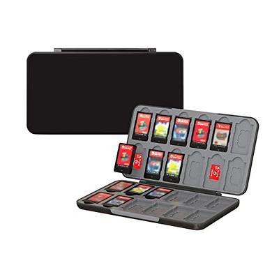 MoKo 16 Game Card Case (2 Pack) for Switch/Switch Lite/Switch  OLED, Switch Games Holder case for SD Card&Switch Game Card, Portable Game  Card Holder Cartridge Storage Box, (Orange Dog & Pink
