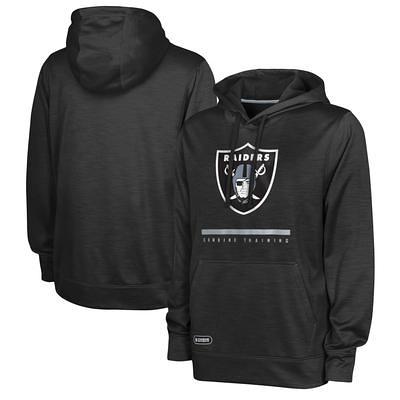 Men's Las Vegas Raiders Nike Black/Silver Sideline Player Quarter-Zip Hoodie  Jacket