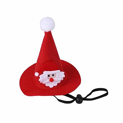 2 Pcs Mini Hat Tiny Tops Hats Crafts Kids Costumes Snowman Santa