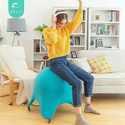 Enovi ProBalanceΩ Ball Chair, Yoga Ball Chair Exercise Ball Chair