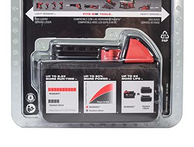 Milwaukee M18 18-Volt Lithium-Ion XC Extended Capacity Battery Pack 3.0Ah  (2-Pack) 48-11-1822 - The Home Depot