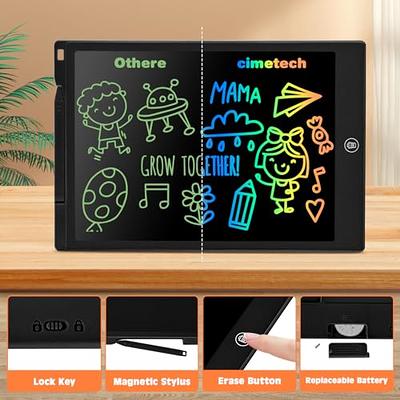 LCD Writing Tablet Drawing Board 12 Inch Colorful Girls Toys Christmas  Birthday Gift for 3 4 5 6 7 Year Old Girls Erasable Drawing Tablet Doodle  Board