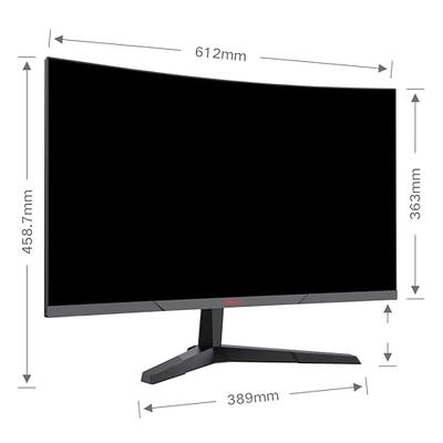 KOORUI Curved 27 Inch Gaming Monitor, Full HD 1080p R1800 165Hz VA