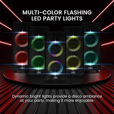 Bluetooth Speaker Mini Portable AUX SD/TF FM Radio Indoor Outdoor Party  Lights