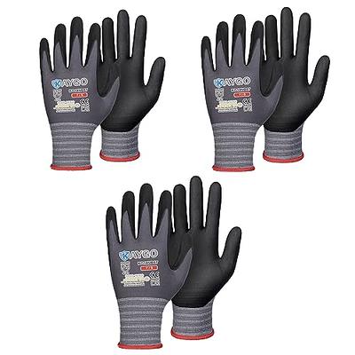 KAYGO Cut Resistant Gloves, MicroFoam Nitrile Coated, ANSI Cut