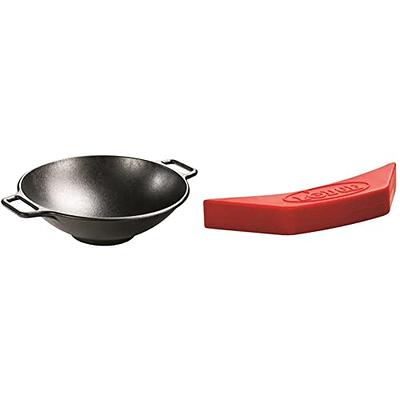 Lodge Pot holders - Red Silicone Cover & 3.2-Qt. Cast Iron Four-Piece  Cooker Set - Yahoo Shopping