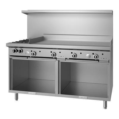 Garland GTOG36-6 Natural Gas 6 Burner 36 Countertop Range - 180,000 BTU