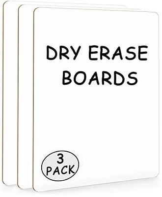 Nicpro Dry Erase Kid Whiteboard 9 x 12 Inches Double Sided Blank & Lin