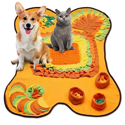 Murve Snuffle Mat for Dogs Large Size 28.7 X 28.7 in. Tire Your Dogs Out  Activity Mat for Boredom and Stimulation Play Mat Higher Entertainment  Value