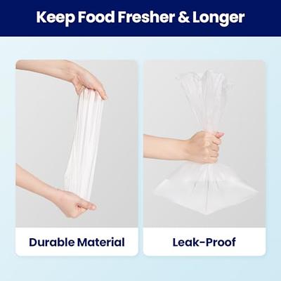 CLEANWRAP Food Storage Roll Bags (9.84 * 13.78-600 PCS)  Food Plastic  Bags, Mini Plastic Bags, Plastic Bread Bags, Roll Plastic Bags, Plastic  Produce Bag - Yahoo Shopping