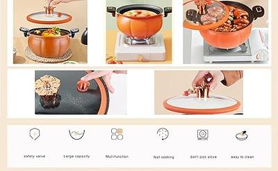 Micro Pressure Cooker Maifan Stone Soup Pot Pumpkin Shaped Non