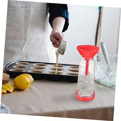 Handheld Electric Flour Sieve Icing Sugar Powder Stainless Steel Flour  Screen Cup Shaped Sifter Kit