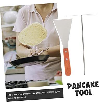 1 Set crepe spreader tool Pancake Spreader Fried Egg Spatula Crepe Scraper