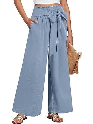 Caracilia Women Palazzo Pants 2024 Spring Summer Boho Wide Leg