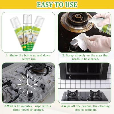 Kitchen Bubble Cleaner, Foam Spray Mould Remover Multi-Function Heavy Duty  Cleaner All Purpose Cleaner Grease Cleaner Multi-Purpose Foam Cleaner