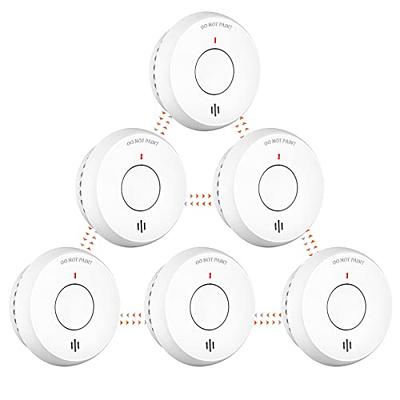 X-Sense Wireless Interconnected Smoke Detector Fire Alarm with Over 820  feet Transmission Range, XS01-WR Link+ 