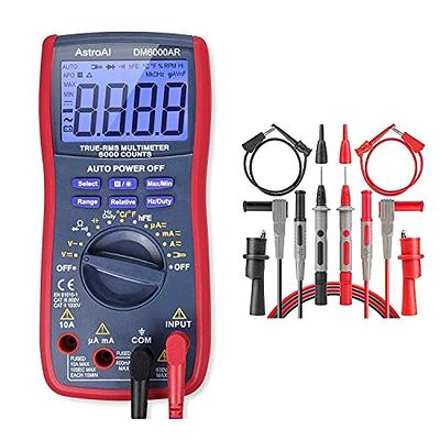 White Deer Multimeter, DT-830B Amp Volt Ohm Tester Ammeter