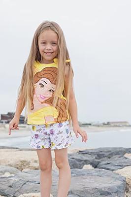 Disney Little Girls Princess 7 Pack Brief Panty