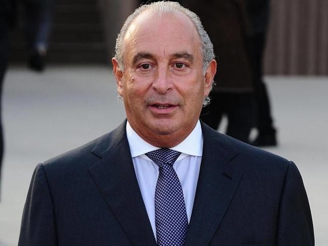 Sir Philip Green's fortune took a tumble (PA)