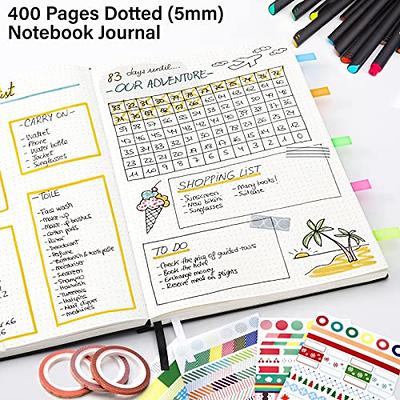 300 Page Dot Grid Journal Planner & Notebook