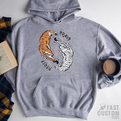 Vintage Tiger Hoodie 