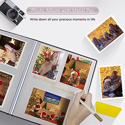 Popotop Large Photo Album Self Adhesive 4x6 5x7 8x10 Scrapbook Album DIY 40  Pages Picture Book,Gifts for Mom,Family Baby and Wedding,with Metal Pen and  Plastic Board - Yahoo Shopping