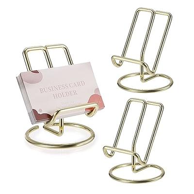 Metal Business Card Name Tag Display Rack Display Stand Desktop Table  Organizer Cellphone Holder Conference Room Accessories - AliExpress