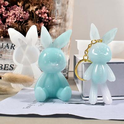 3D Bear Candle Silicone Mold-cute Honey Jar Bear Mold-teddy Bear Keychain  Resin Mold-scented Plaster Bear Mold-epoxy Resin Craft Mold 