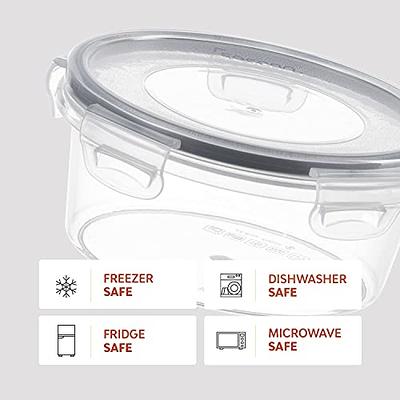 C CREST [10-Pack] Glass Food Storage Containers (A Set of Five