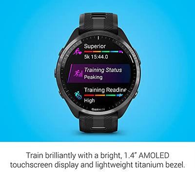 Garmin Forerunner® 965 Running Smartwatch, Colorful AMOLED Display,  Training Metrics and Recovery Insights, Amp Yellow and Black