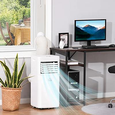 8000 BTU Portable Air Conditioner with Remote Control for Home & Office