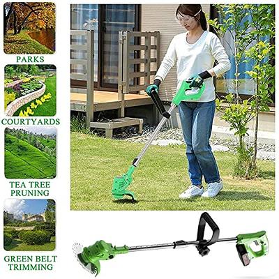 Weed Wacker,Cordless Weeder Battery Powered 24V Electric Weed