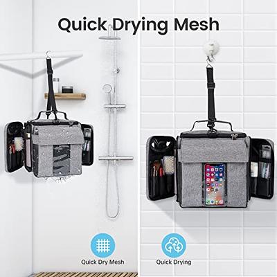 Portable Shower Caddy Bags Quick Dry Shower Bag Dorm With Hook For Student  Gym Camp Women Men