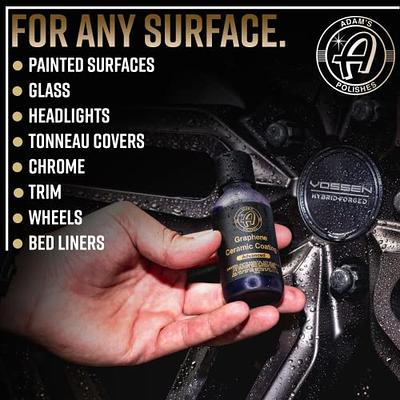  Adam's Graphene Ceramic Spray Coating & Graphene Detail Spray  Bundle : Automotive