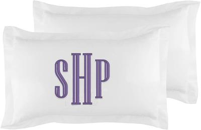 Monogrammed Personalized Pillowcase