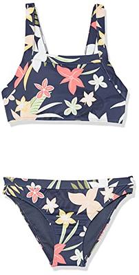  Roxy Girls' Vacay for Life Crop Top Swimsuit Set, Mood Indigo  Alma Swim 231 : Clothing, Shoes & Jewelry