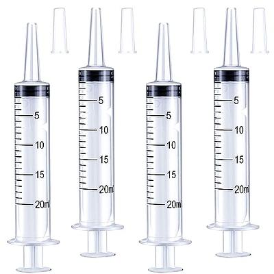 Set of 5 Empty Syringes with Caps for Glue Application