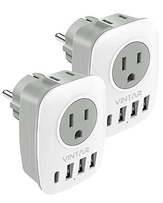 Wewoo - WD-9 Portable Universal Plug vers Français / Allemand EU Adaptateur  Prise de courant Convertisseur de voyage - Adaptateur Secteur Universel -  Rue du Commerce