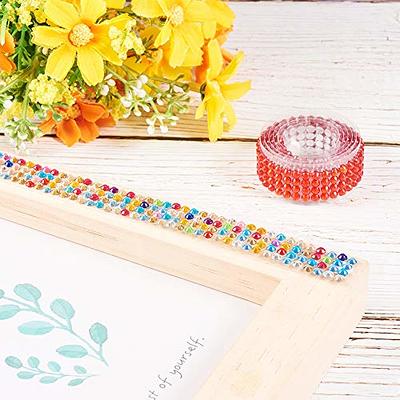 PH PandaHall 10 Rolls 0.5 Wide Rhinestone Stickers Self-Adhesive Bling Craft  Jewels Crystal Gem Stickers Decorative Tape for Crafts Making &  Scrapbooking Mixed Color (19.5 Each roll) - Yahoo Shopping