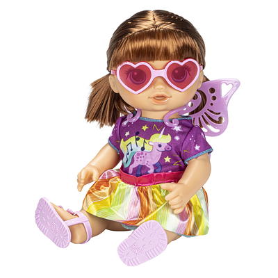 Beroep Aanleg Bezienswaardigheden bekijken Baby Alive Magical Styles Baby Doll, Brown Hair, 9 Dress-Up Accessories -  Yahoo Shopping