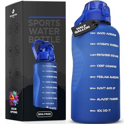 SOUJOY 10 Pack Sports Water Bottle, 21oz Plastic Squeeze Bottle with Easy  Open Push/Pull Cap, BPA Fr…See more SOUJOY 10 Pack Sports Water Bottle,  21oz