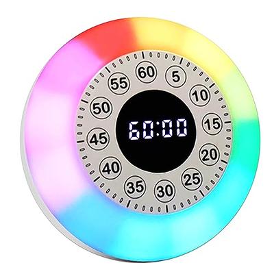 Visual Countdown Timer, Oversize Classroom Visual Timer for Kids and  Adults, Durable Mechanical Kitchen Timer Clock 