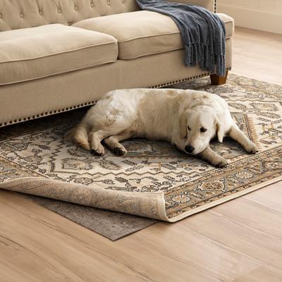 Ultra Hold White PVC-coated Knit Polyester Rug Pad - Beige - Bed Bath &  Beyond - 6396314