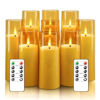 1pc Battery-Powered Crystal Flameless Candle Lights for Weddings, Parties,  and Home Decor - LED Electronic Ambient Lights with Soothing Glow