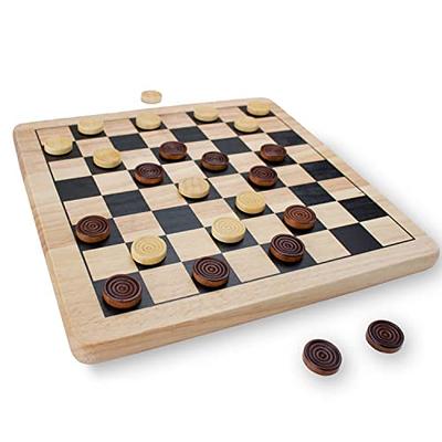 Chess Checkers and Tic-Tac-Toe Set, Classic Strategy Games, for Adults and  Kids Ages 6 and up