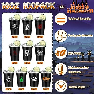 HIPOPEN Halloween Disposable Cups 12 oz, Black Paper Cups for Adult Kids  Halloween Party Cups for Both Hot and Cold Beverages, Hocus Pocus Cups  Witches Holiday Party Supplies 30 PCS - Yahoo Shopping