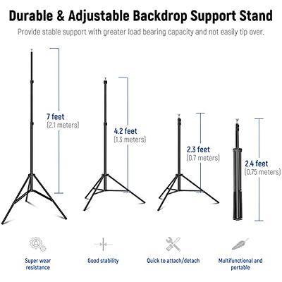 NEEWER 2 x 3M/7 x10FT Background Support System - NEEWER