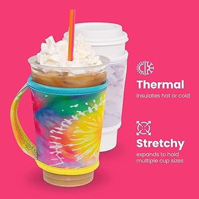 14 Oz Cups Iced Coffee Go Cups With Sip Through Lids Cold Smoothie 