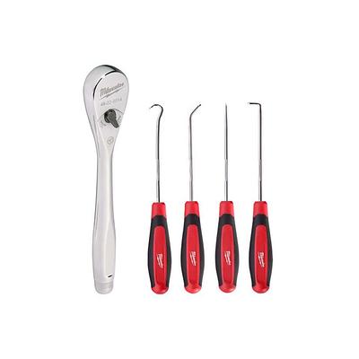 ValueMax 10-Piece Precision Hook and Pick Set with Scraper & WORKPRO 4  Piece Pick Tool Set Includes Angled, Straight, and Full Hooks and Picks for  Mechanic - Yahoo Shopping